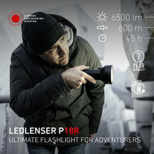 Load image into Gallery viewer, Ledlenser P18R Core Rechargeable Torch