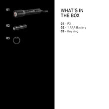 Load image into Gallery viewer, Ledlenser P3 Core LED Keyring Torch