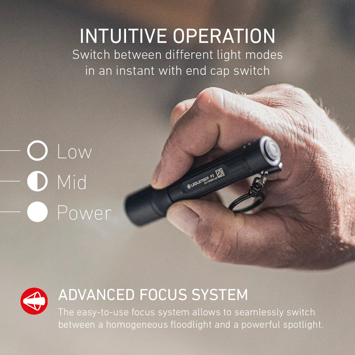 Ledlenser P3 Core LED Keyring Torch