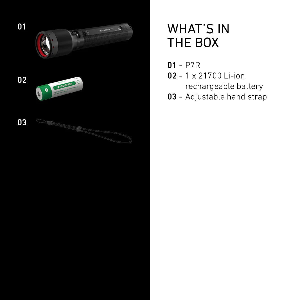 Ledlenser P7R Core Rechargeable Torch
