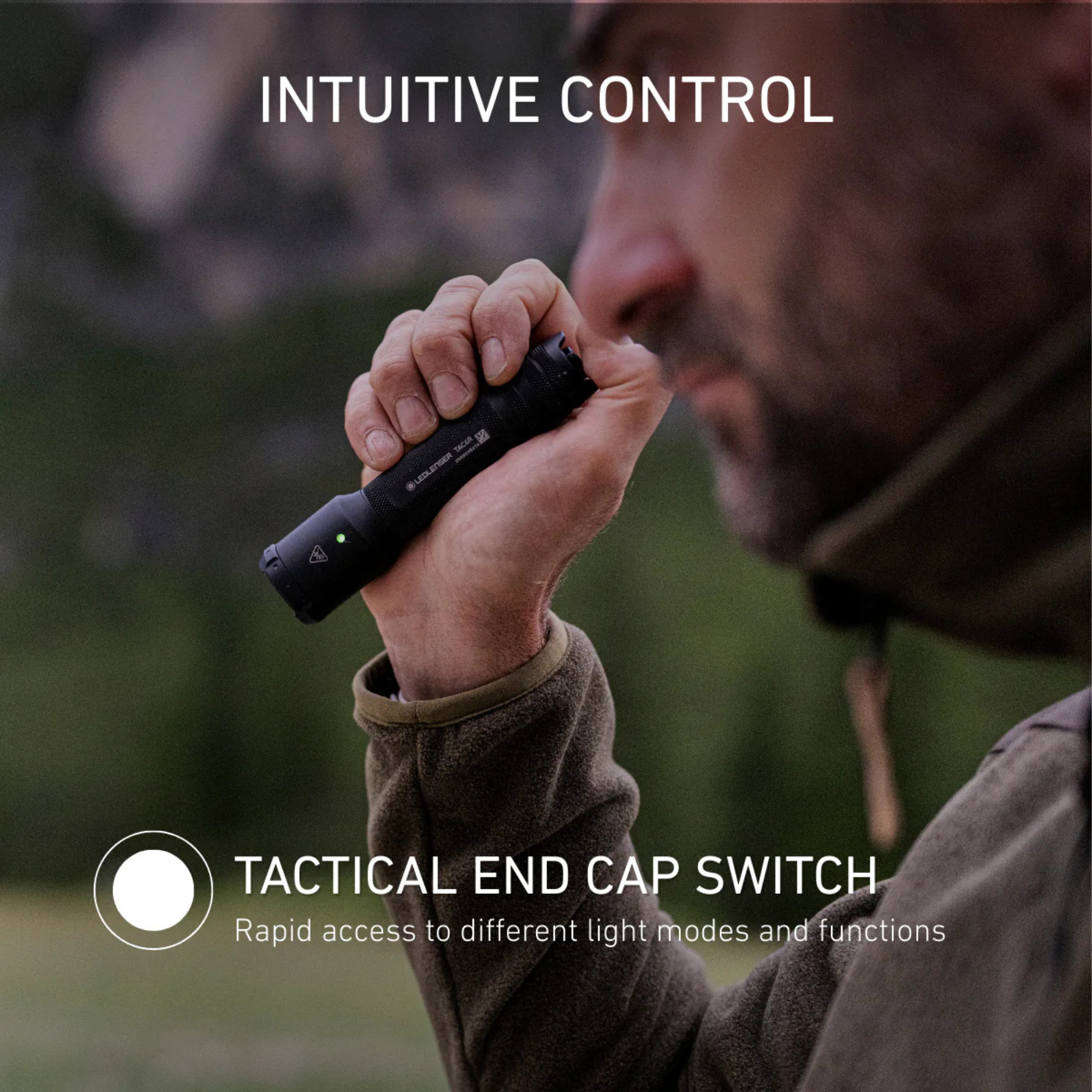 Ledlenser Tactical TAC6R Rechargeable Torch