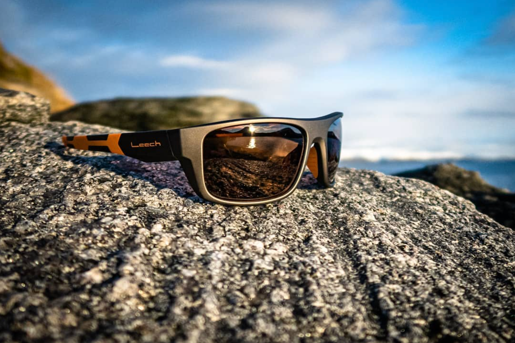 Leech Moonstone Polarized Sunglasses (Orange/Copper)