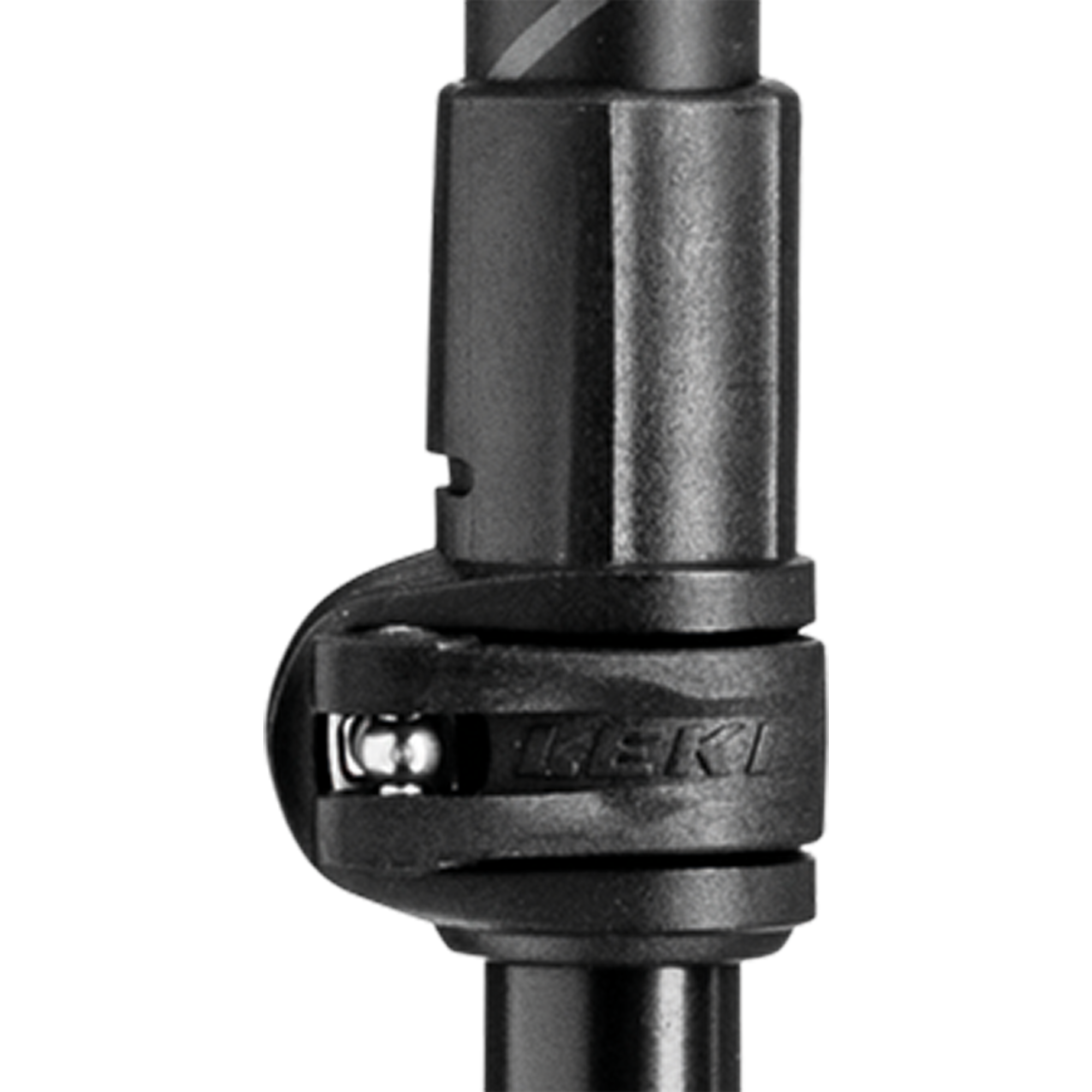 Leki Khumbu Antishock Hiking/Trekking Poles (Dark Anthracite/Orange/Black)(Pair)