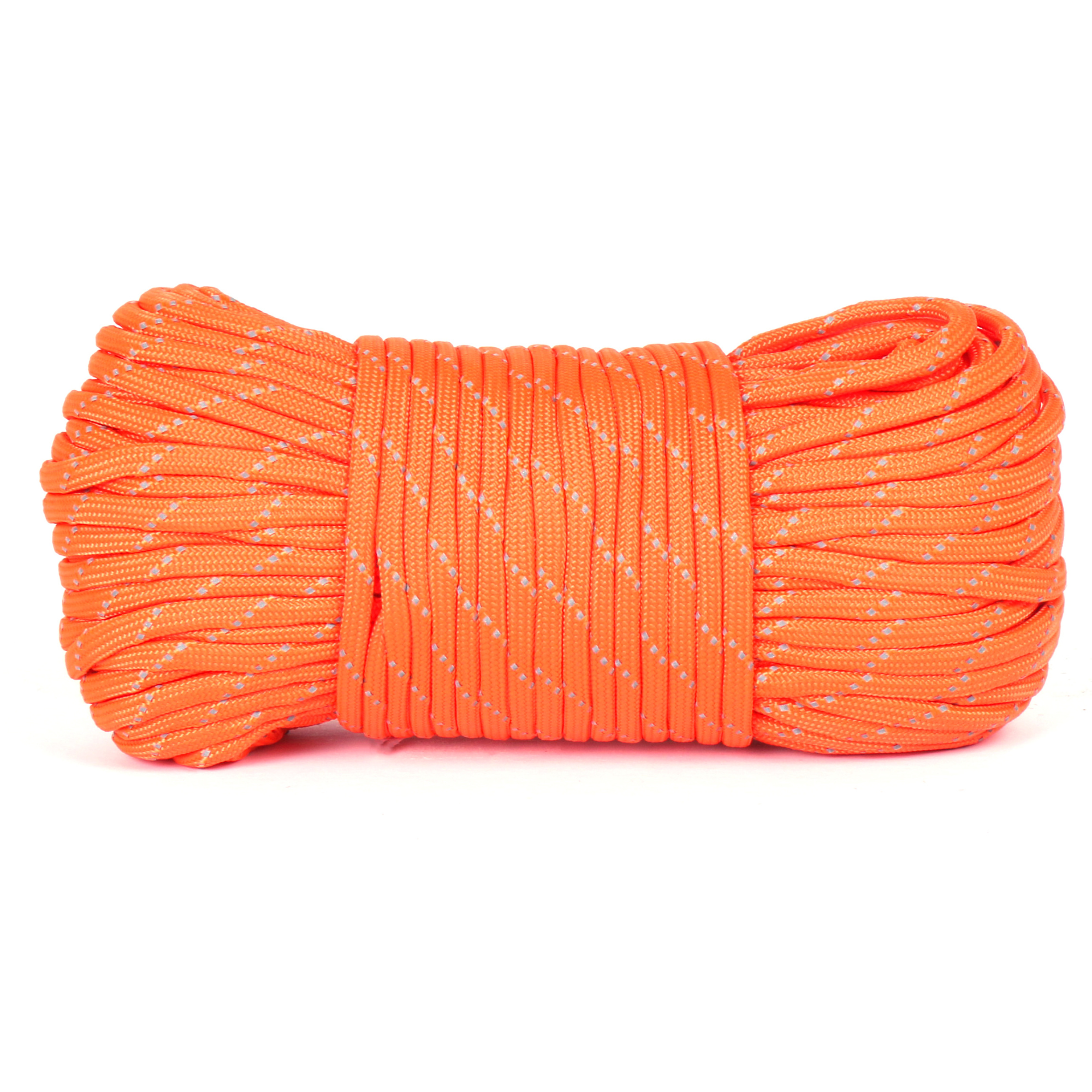 Lifesystems 550lb 7-Core 33m Paracord (Reflective Orange)
