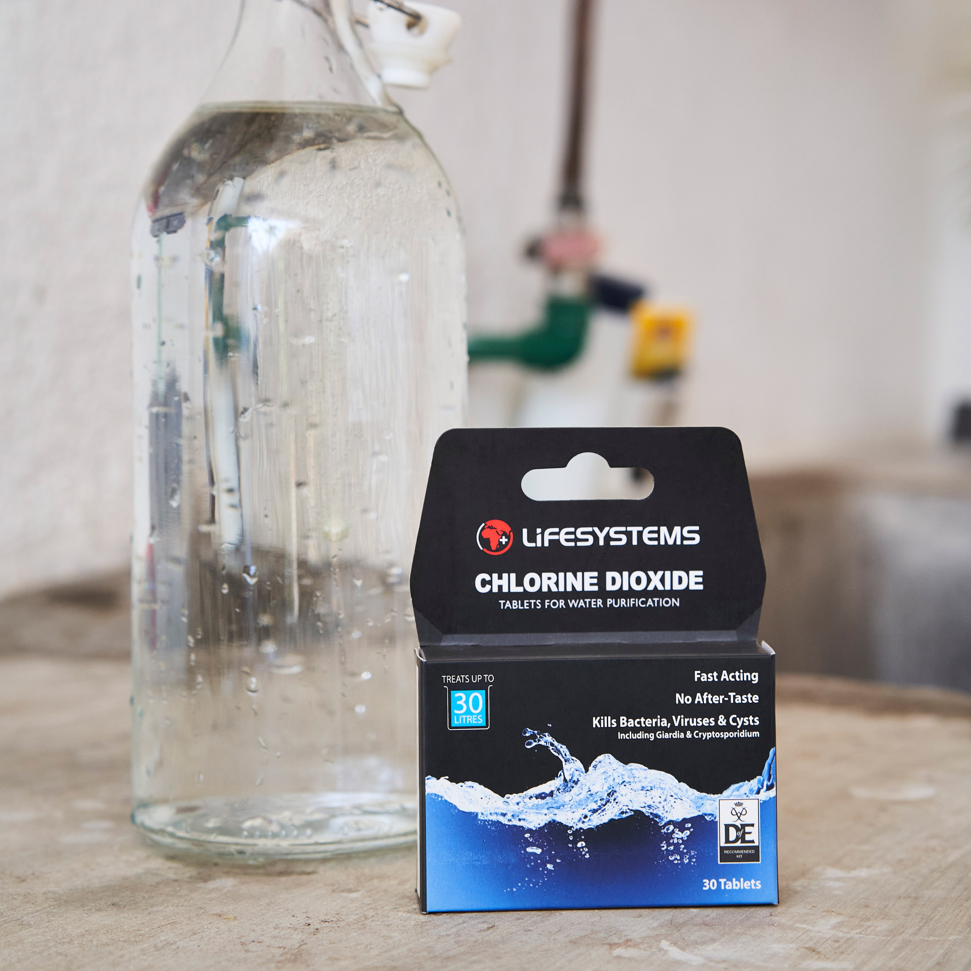Lifesystems Chlorine Dioxide Water Purification Tablets (30 Pack)