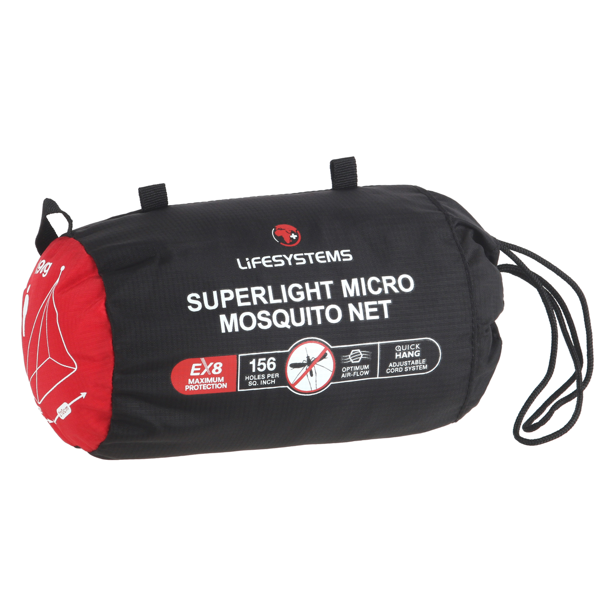 Lifesystems Superlight MicroNet Mosquito Net Single White 5003