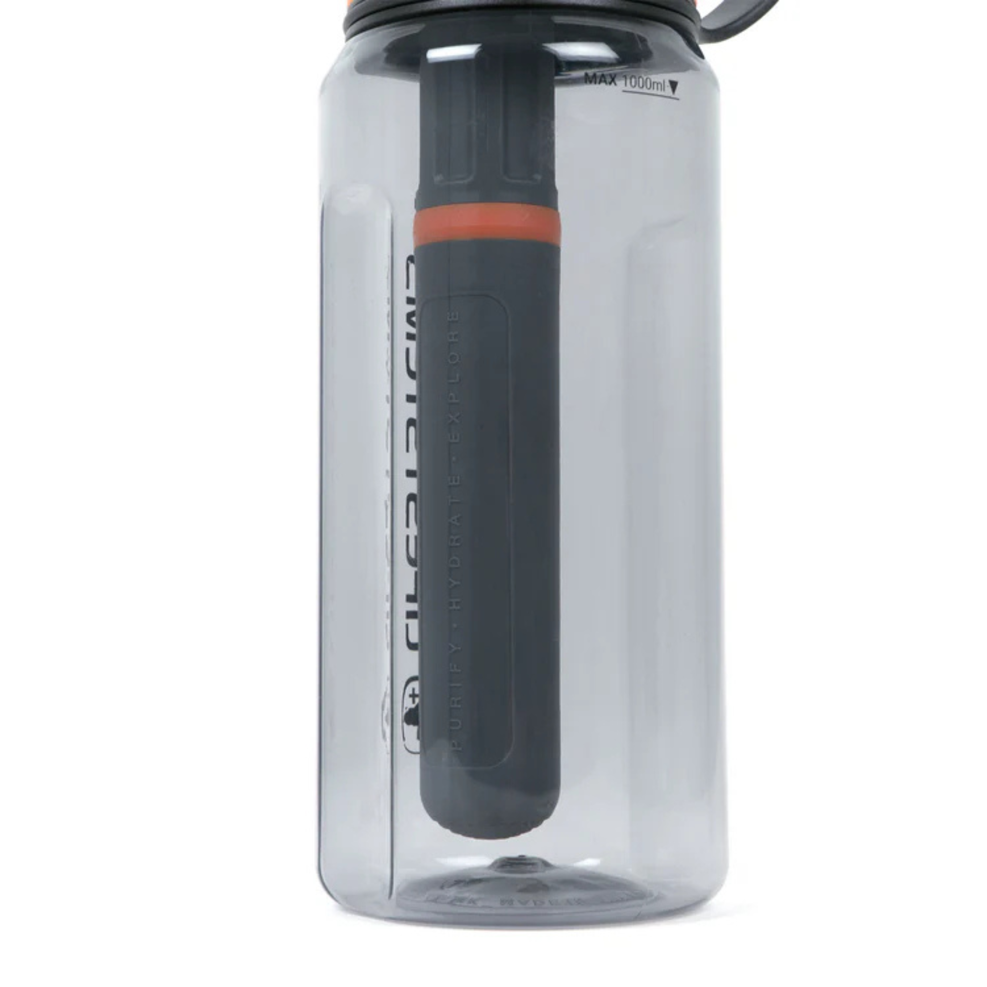 Lifesystems Water Filter & Purifier Bottle (1L)(Grey)