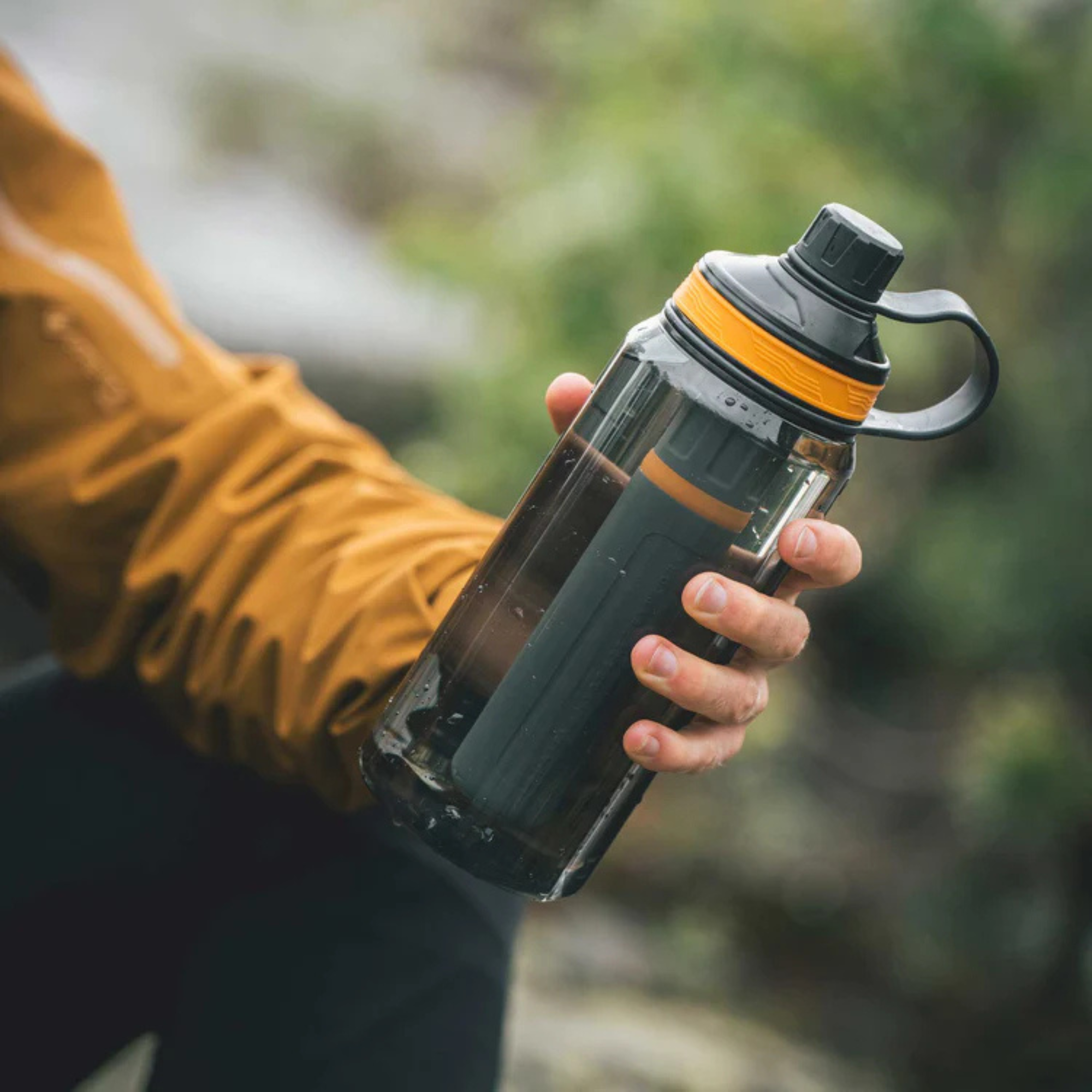 Lifesystems Water Filter & Purifier Bottle (1L)(Grey)