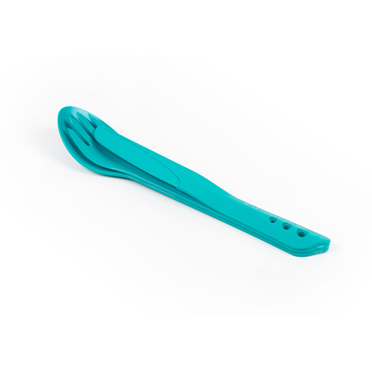 Lifeventure Ellipse 4 Piece Camping Tableware Set Teal 75801