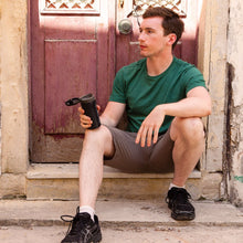 Load image into Gallery viewer, Lifeventure Flip Top Thermal Travel Mug (Black)(300ml)