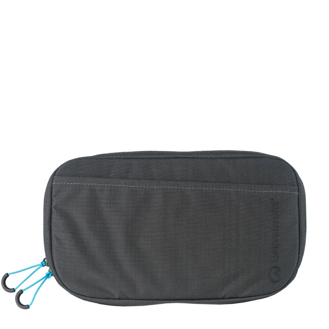 Lifeventure RFiD Recycled Travel Belt Pouch (Grey)
