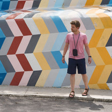 Load image into Gallery viewer, Lifeventure RFiD Recycled Travel Neck Pouch (Grey)