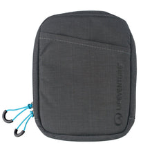 Load image into Gallery viewer, Lifeventure RFiD Recycled Travel Neck Pouch (Grey)