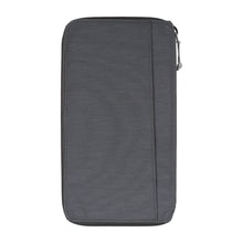 Load image into Gallery viewer, Lifeventure RFiD Recycled Travel Wallet (Grey)