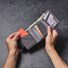 Load image into Gallery viewer, Lifeventure RFID Recycled Wallet (Grey)