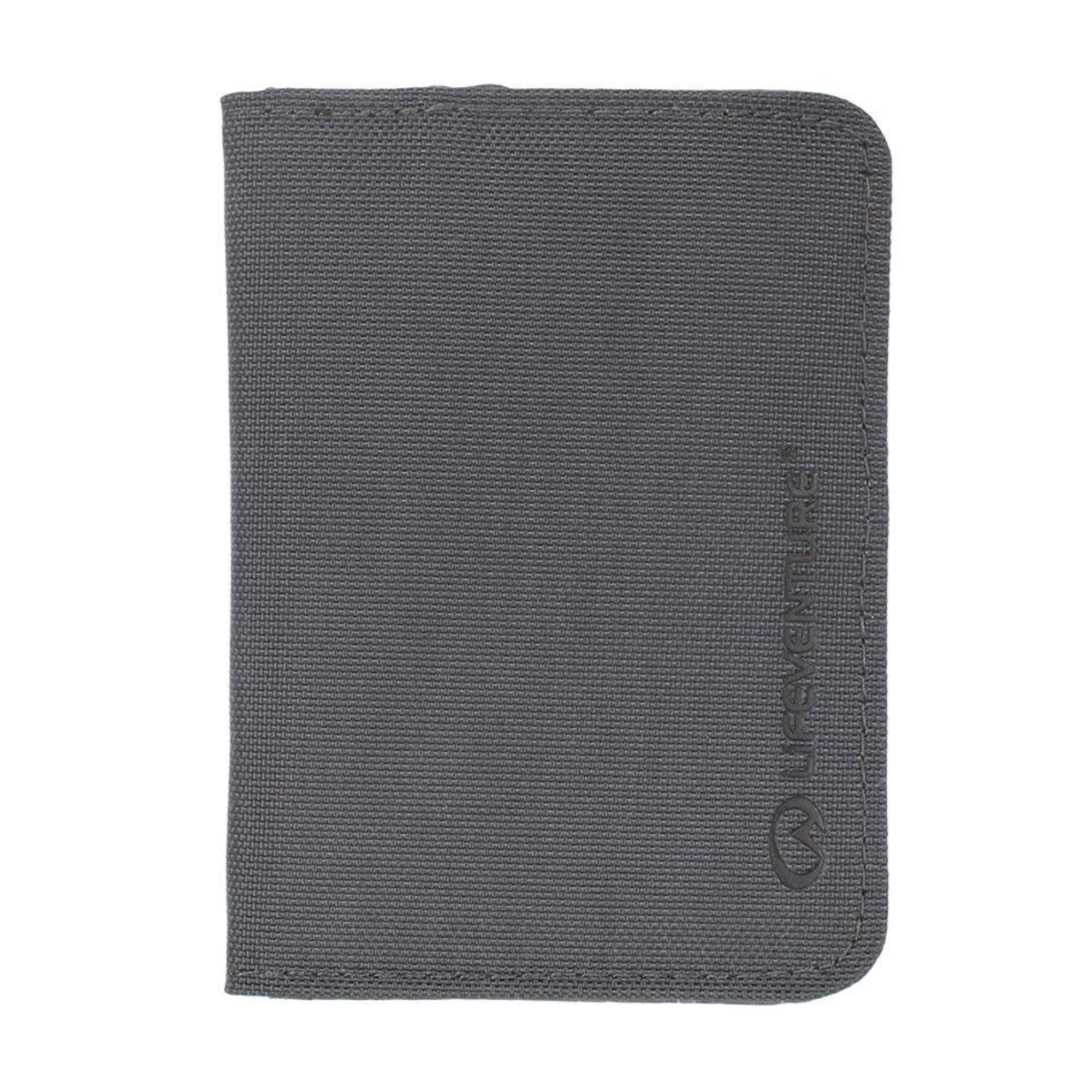 Lifeventure RFiD Recycled Card Wallet (Grey)