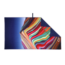 Load image into Gallery viewer, Lifeventure Recycled SoftFibre Trek Towel (Giant)(Rainbow Mountain)