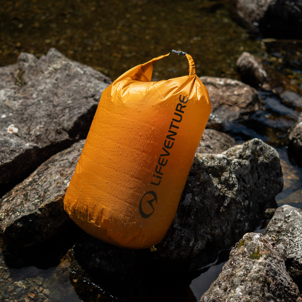 Lifeventure Ultralight 55L Dry Bag (Yellow)