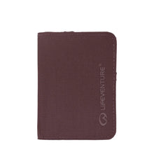 Load image into Gallery viewer, Lifeventure RFiD Recycled Card Wallet (Plum)