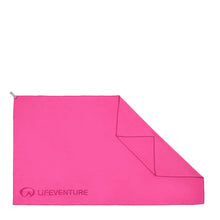 Load image into Gallery viewer, Lifeventure Recycled SoftFibre Trek Towel (Giant)(Pink)