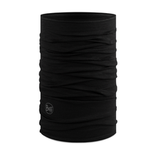 Load image into Gallery viewer, Lightweight Merino Wool Buff (Solid Black)