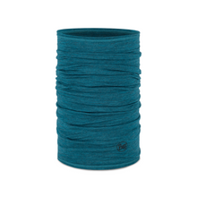 Load image into Gallery viewer, Lightweight Merino Wool Buff (Solid Teal)