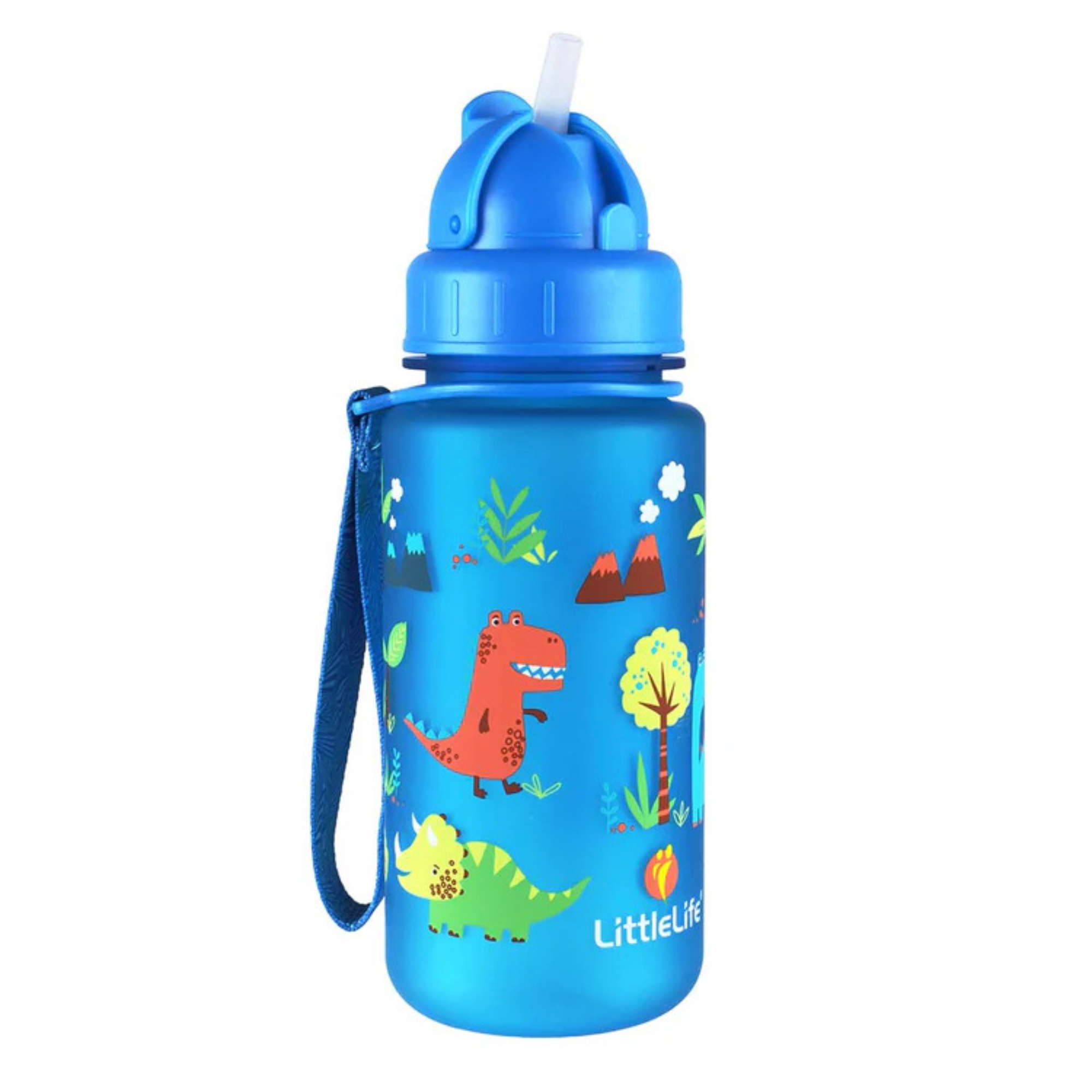 LittleLife Kids BPA Free 400ml Water Bottle (Dinosaur)