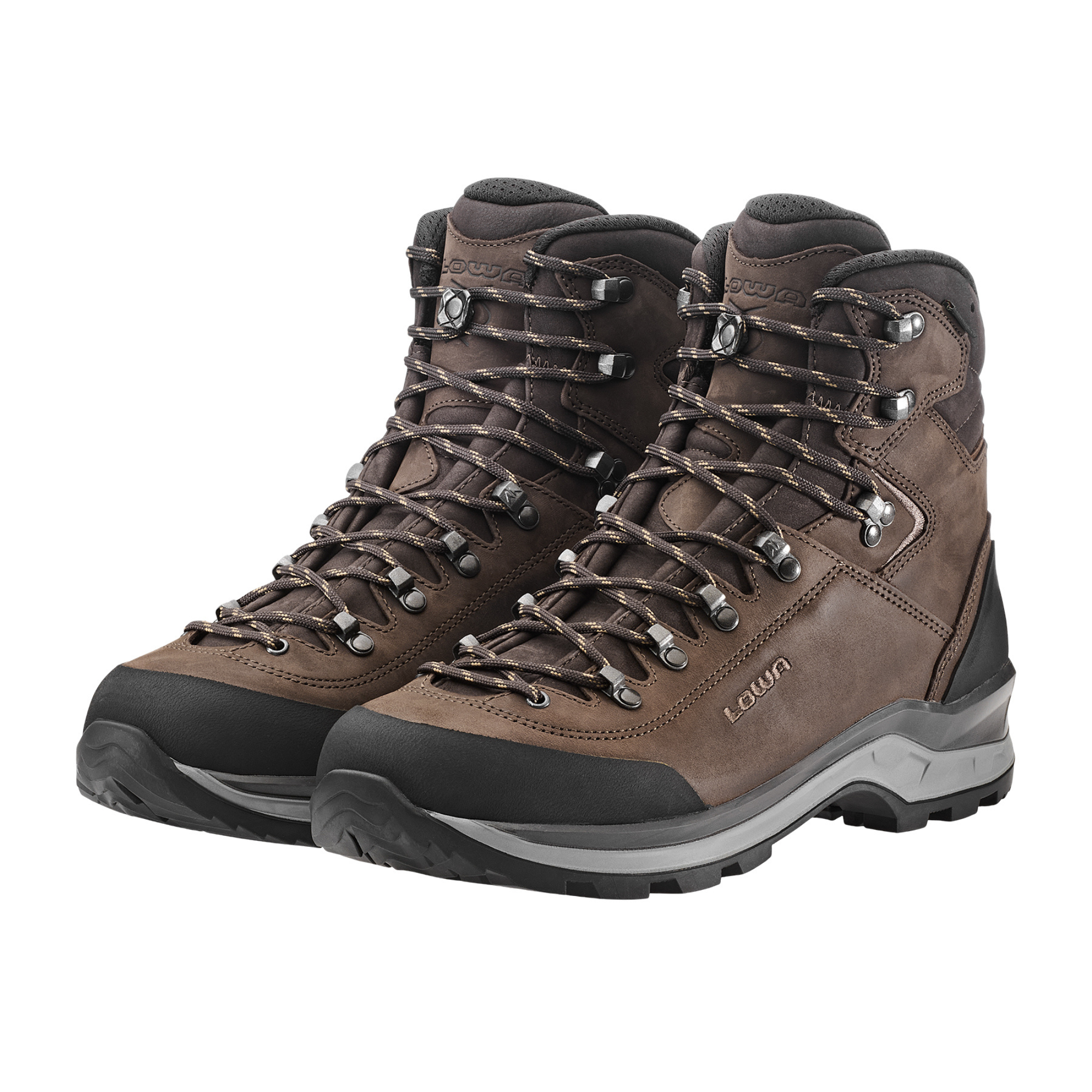 Lowa Men's Ranger Gore-Tex Wide Fit Mountaineering Boots (Brown)