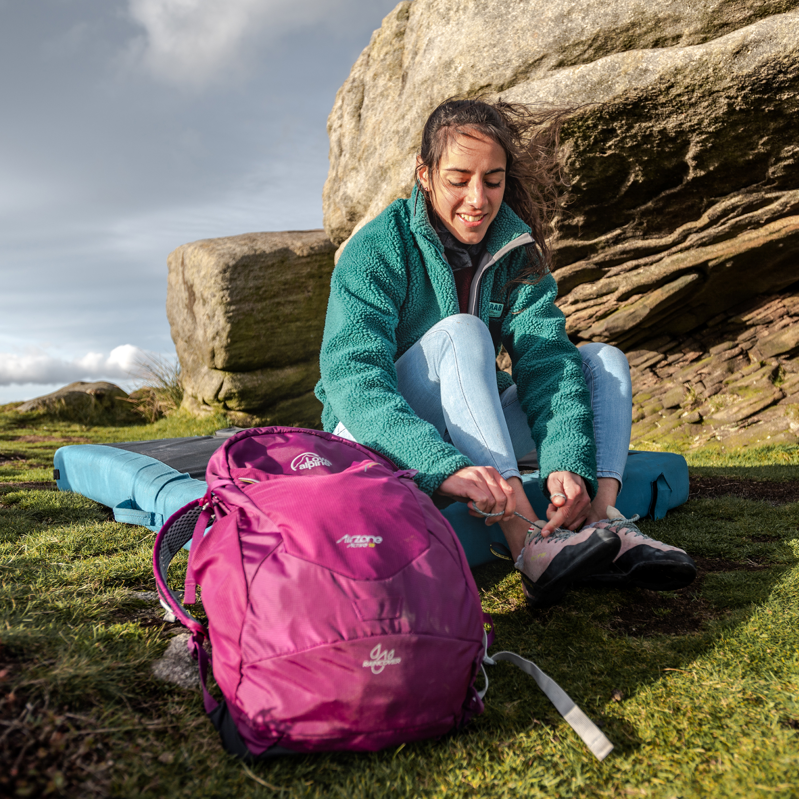 Lowe Alpine Airzone Active 18L Daysack (Grape)(One Size)