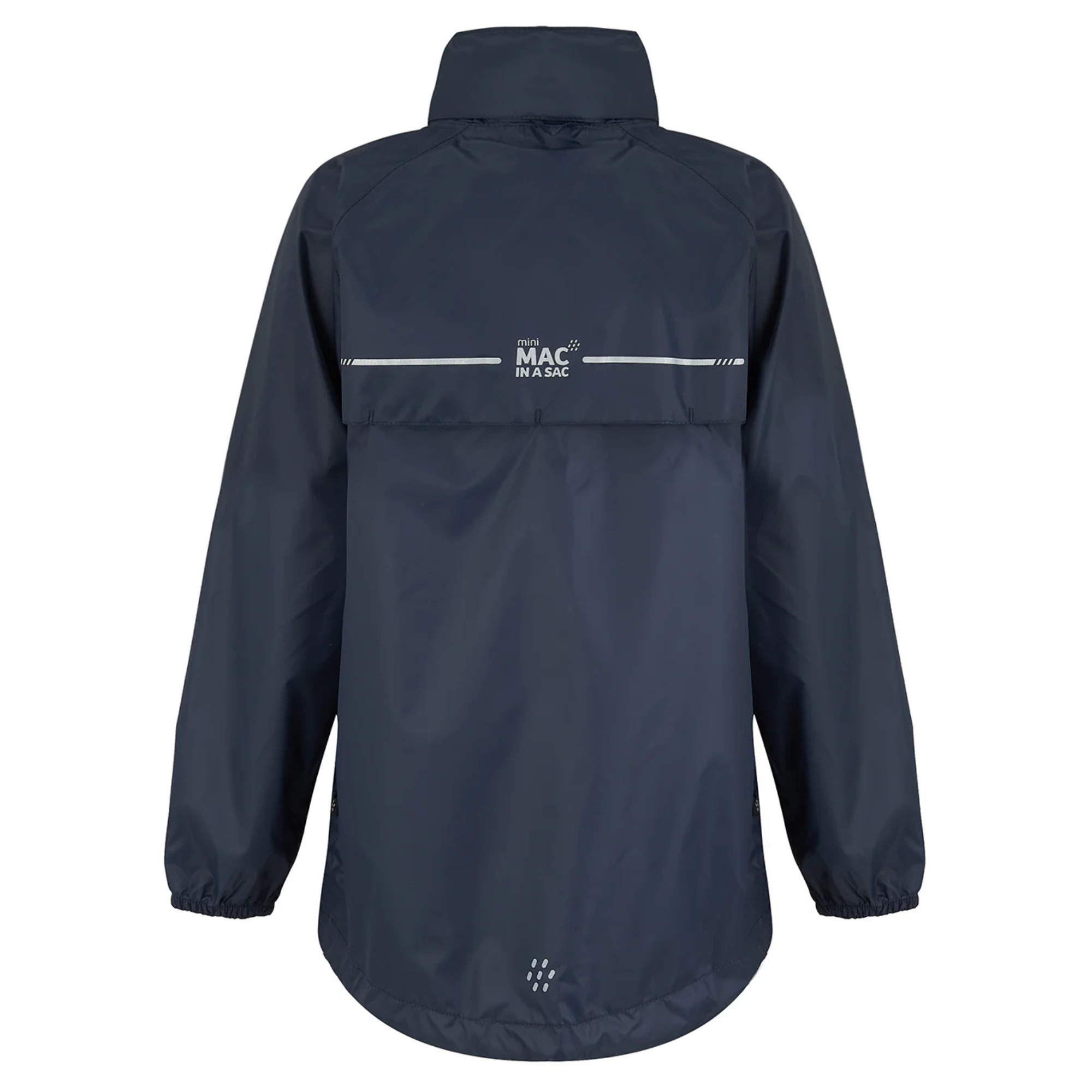 Mac In A Sac Kids Origin 2 Waterproof Jacket (Navy)(Ages 2-13)