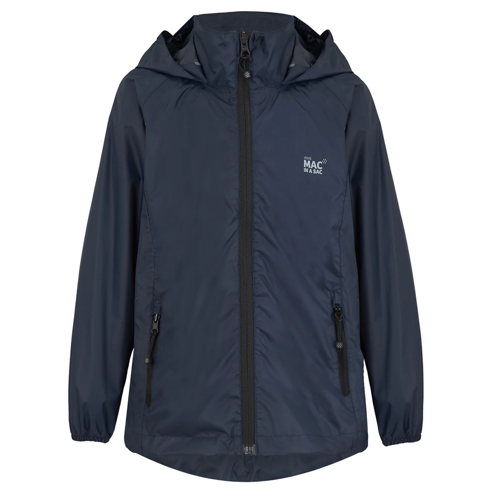 Mac In A Sac Kids Origin 2 Waterproof Jacket (Navy)(Ages 2-13)