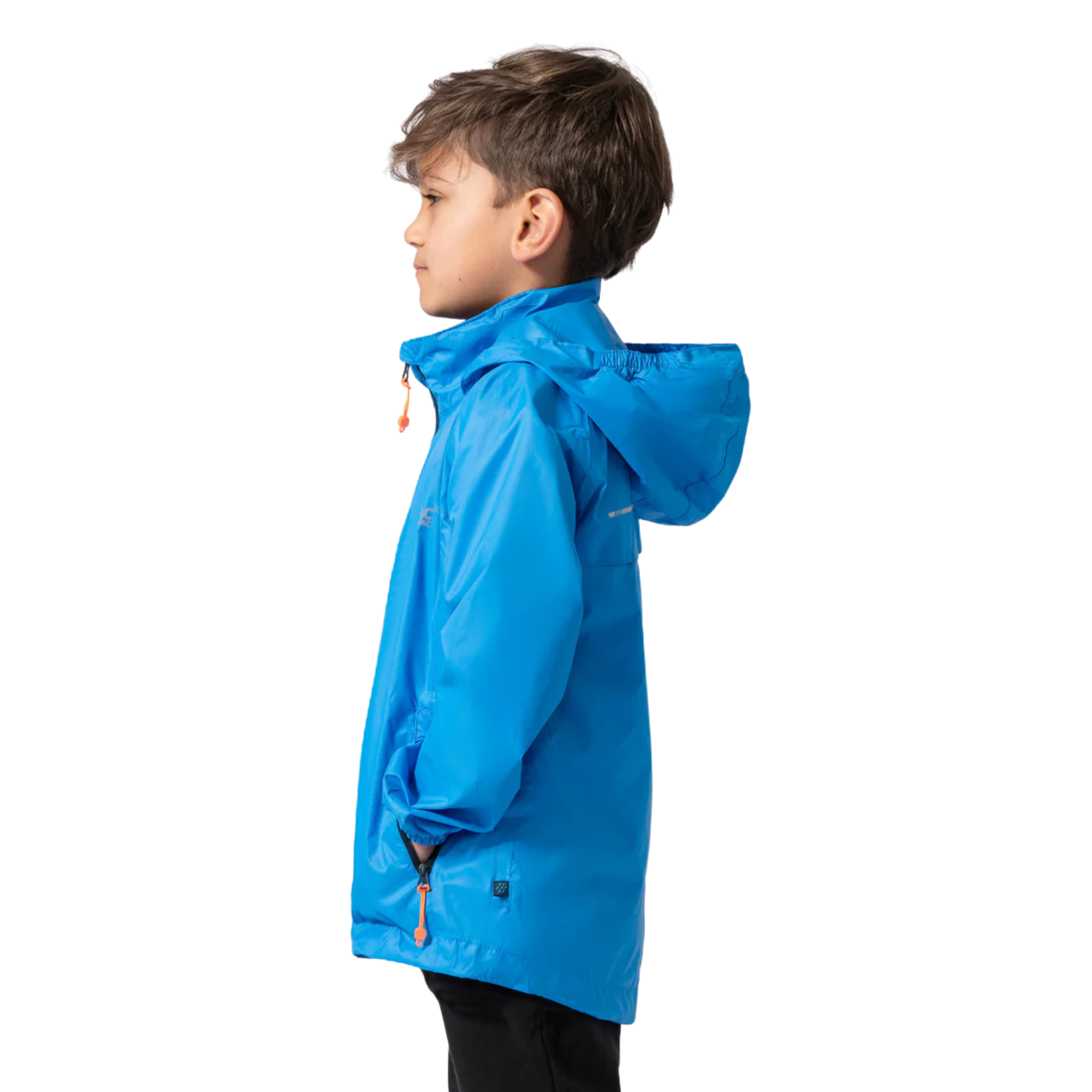 Mac In A Sac Kids Origin 2 Waterproof Jacket (Ocean Blue)(Ages 2-13)