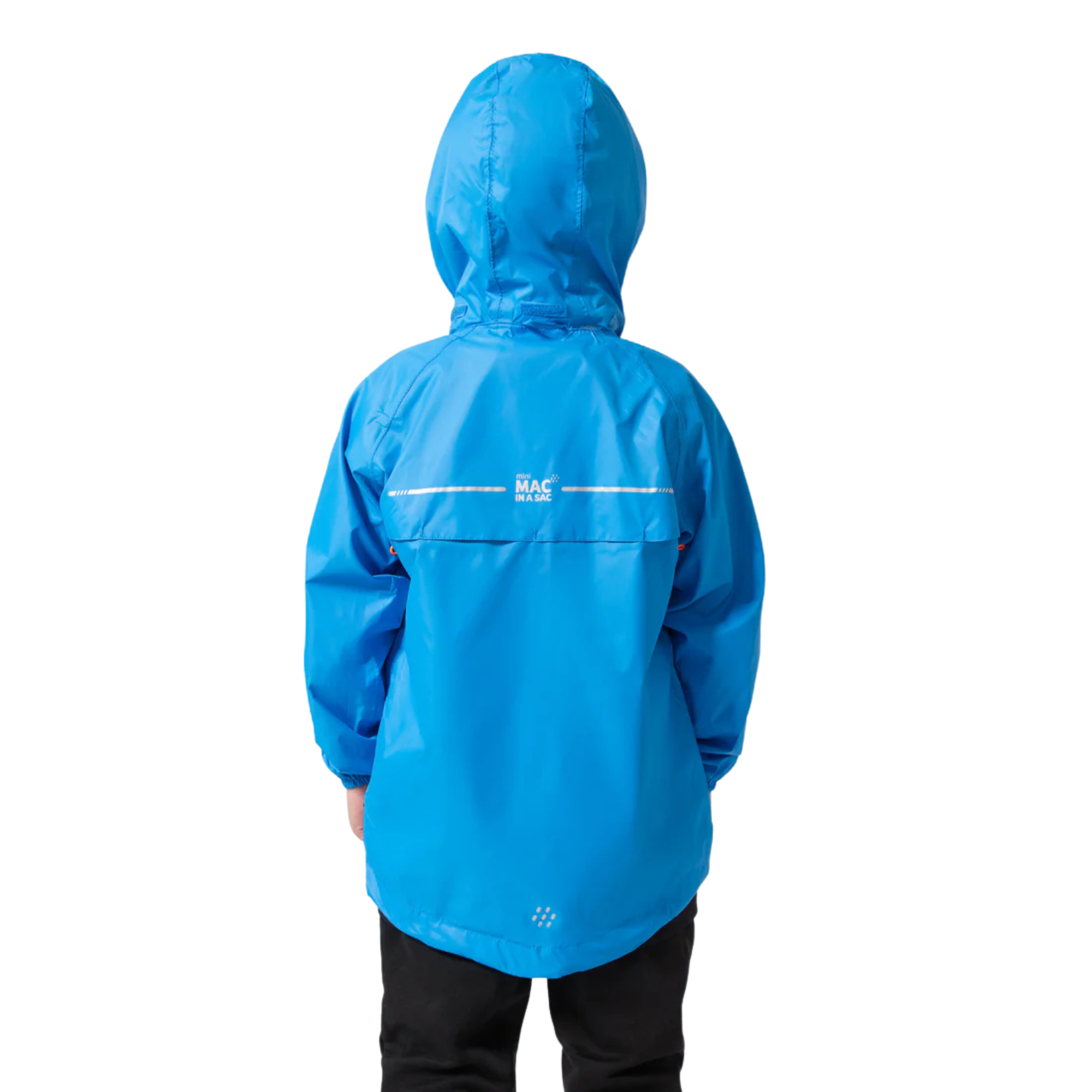 Mac In A Sac Kids Origin 2 Waterproof Jacket (Ocean Blue)(Ages 2-13)