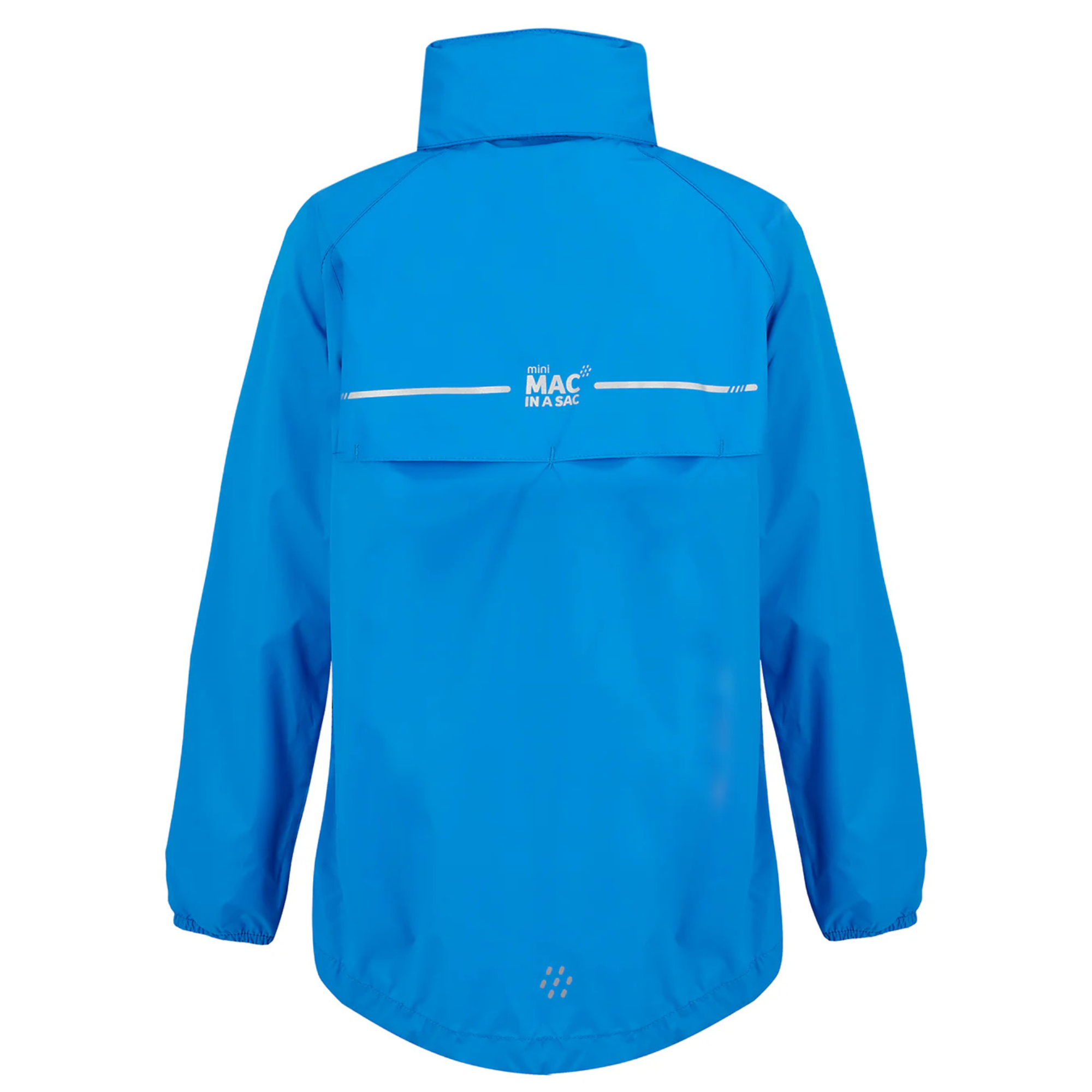 Mac In A Sac Kids Origin 2 Waterproof Jacket (Ocean Blue)(Ages 2-13)