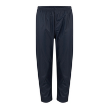 Load image into Gallery viewer, Mac In A Sac Kids Origin 2 Waterproof Over-Trousers (Navy)(Ages 2-13)