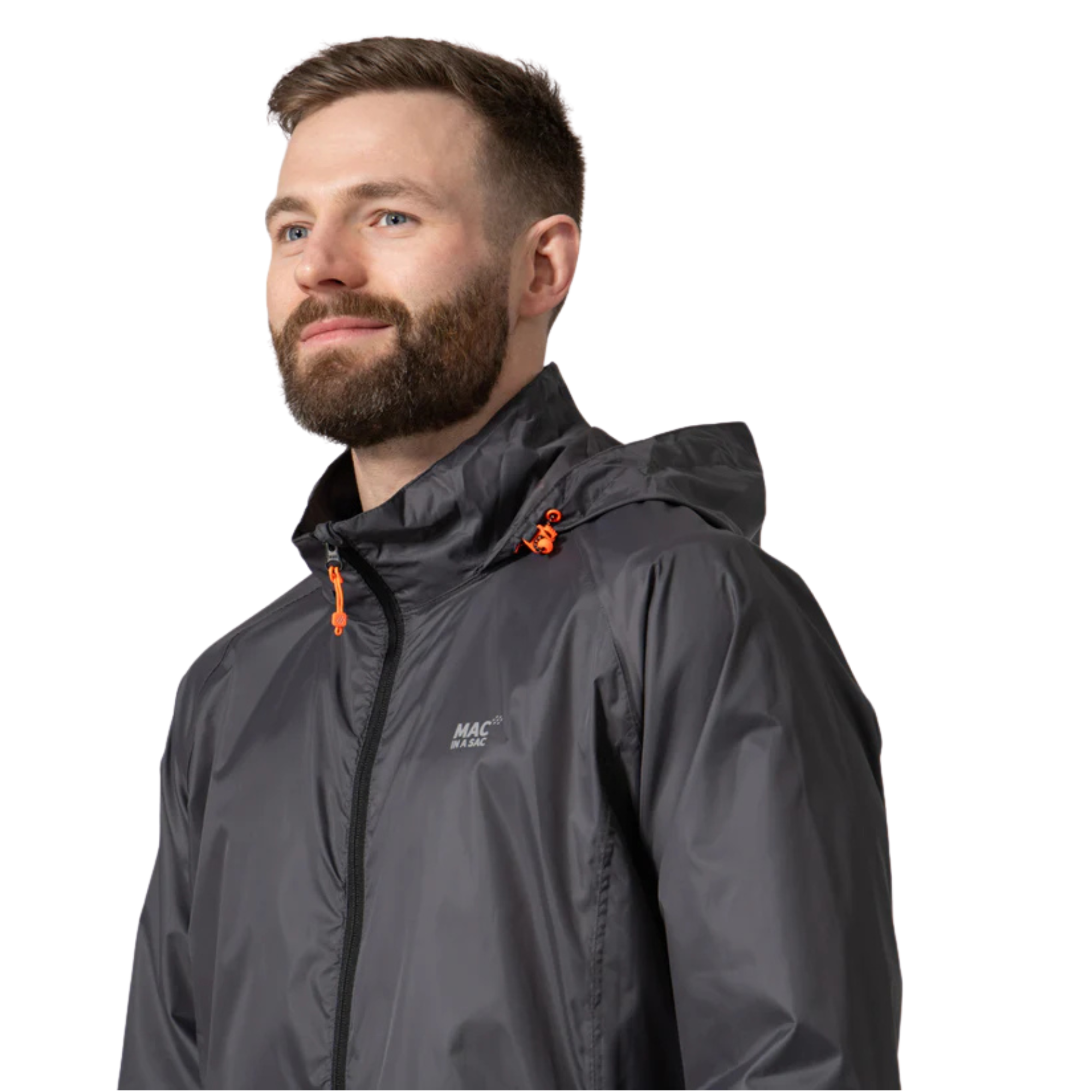 Mac In A Sac Unisex Origin 2 Waterproof Jacket (Charcoal)
