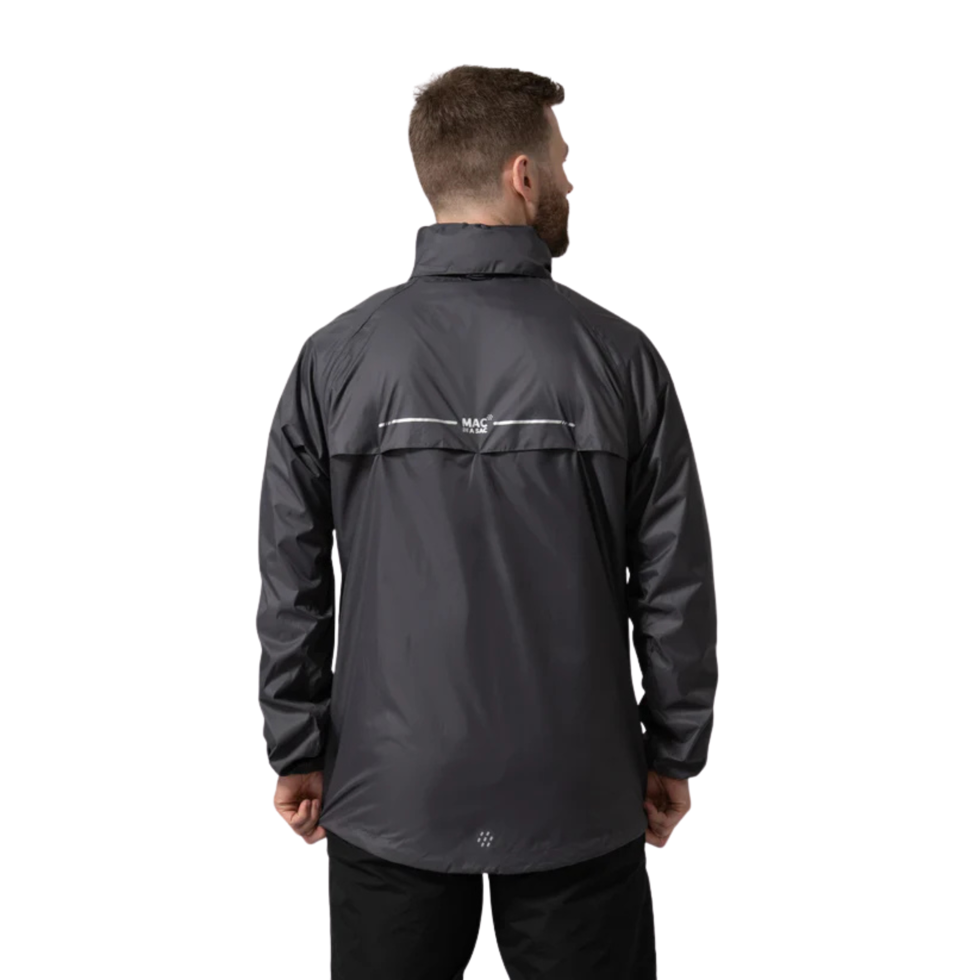 Mac In A Sac Unisex Origin 2 Waterproof Jacket (Charcoal)