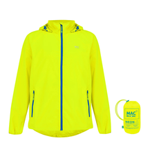 Load image into Gallery viewer, Mac In A Sac Unisex Origin 2 Waterproof Jacket (Neon Yellow)