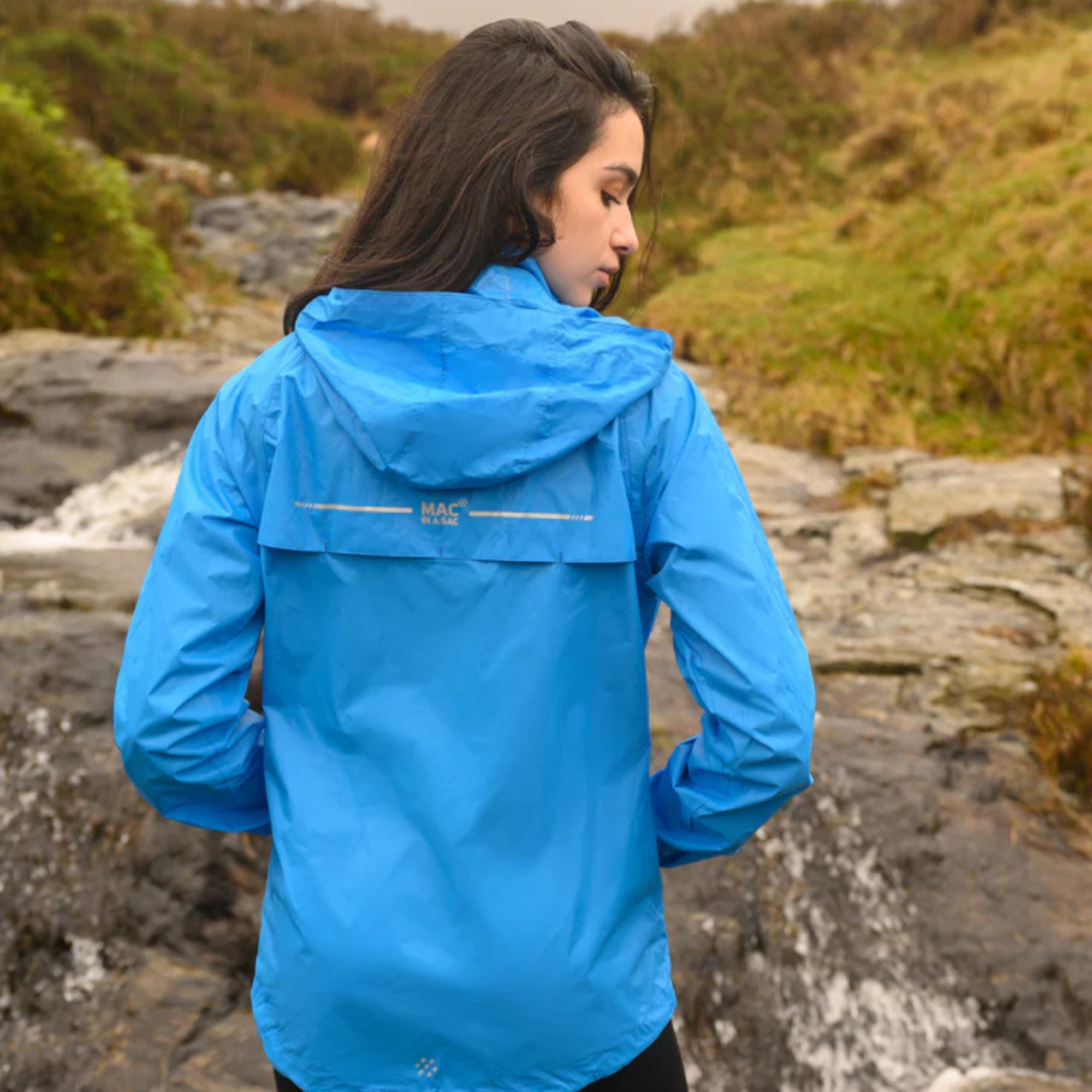 Mac In A Sac Unisex Origin 2 Waterproof Jacket (Ocean)