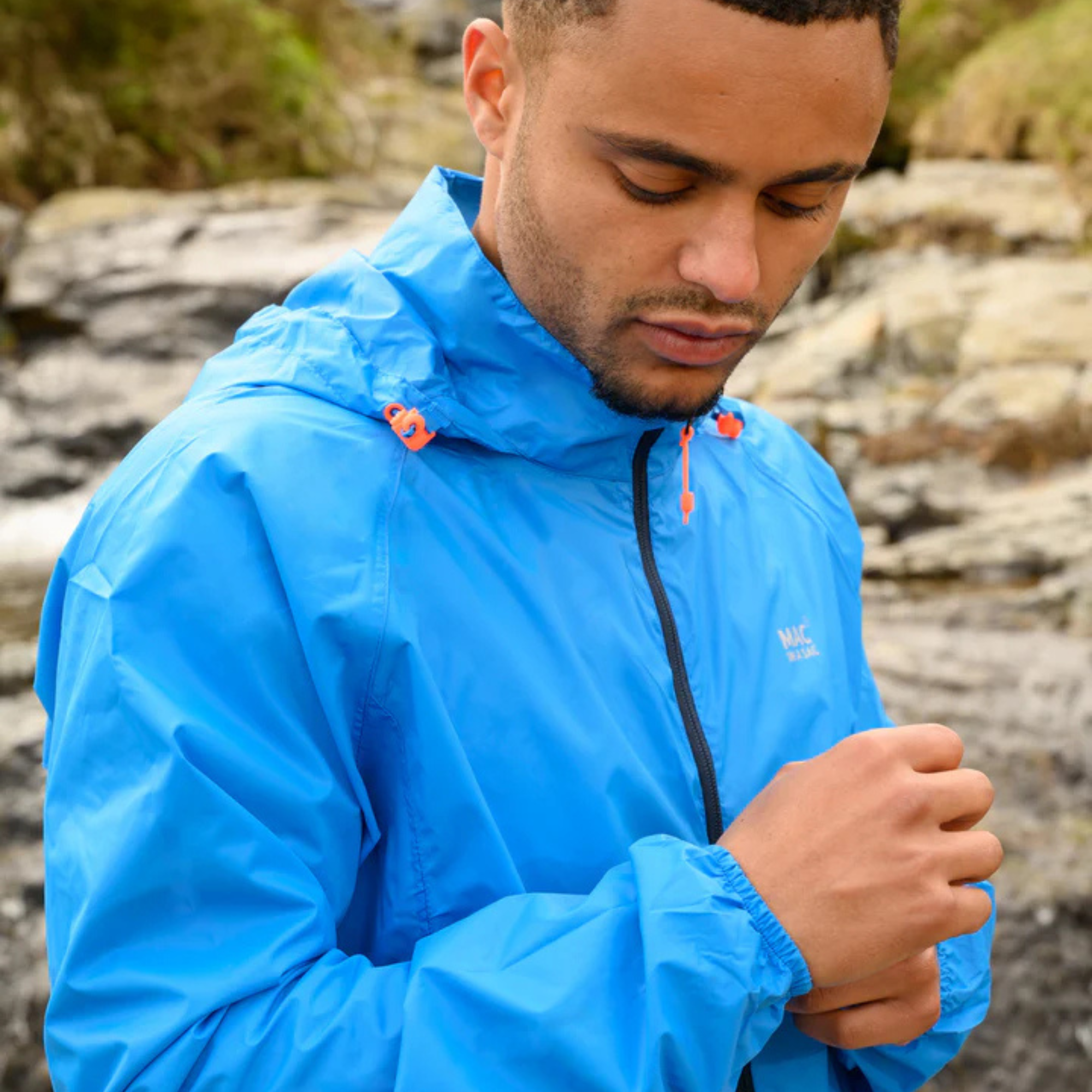 Mac In A Sac Unisex Origin 2 Waterproof Jacket (Ocean)