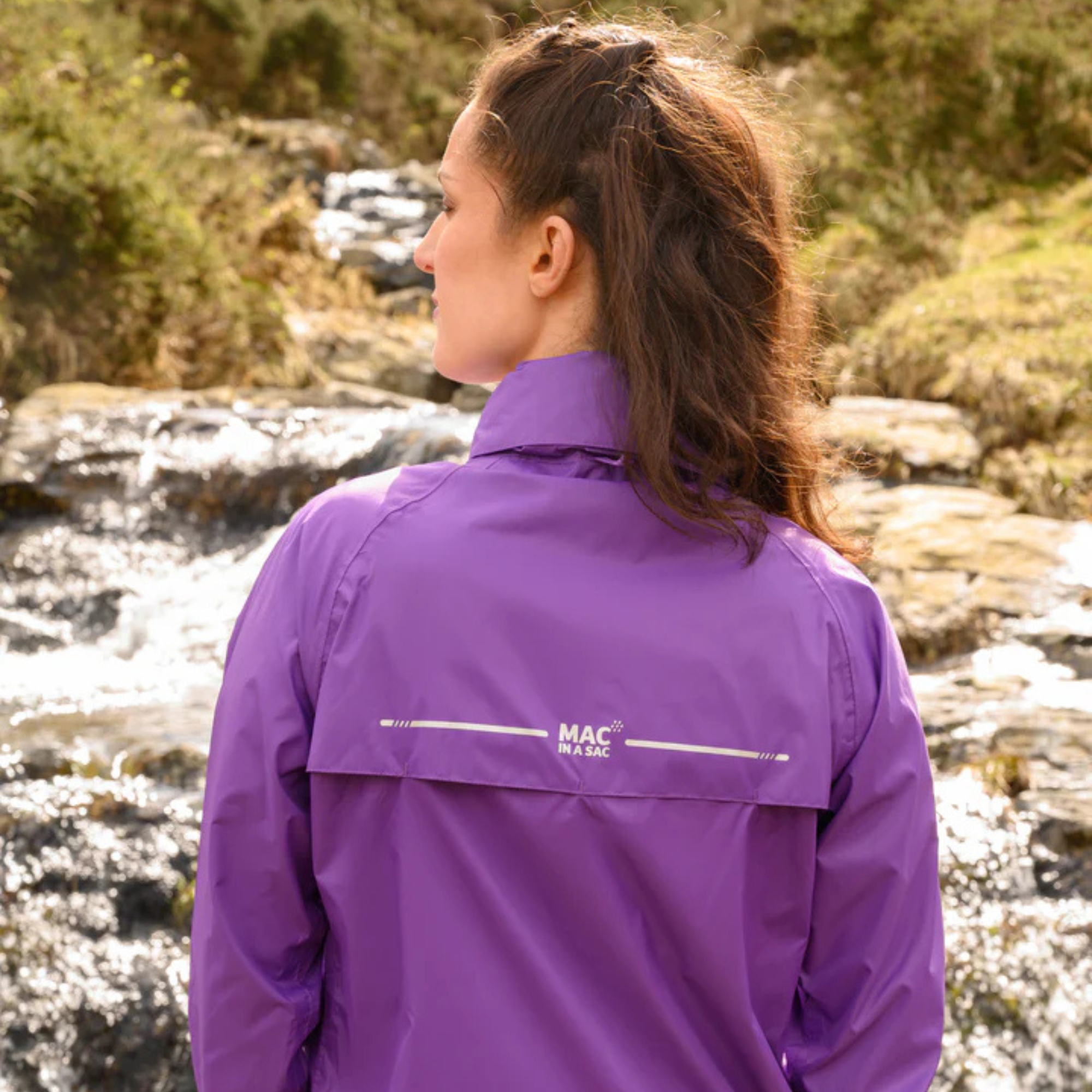Mac In A Sac Unisex Origin 2 Waterproof Jacket (Purple)