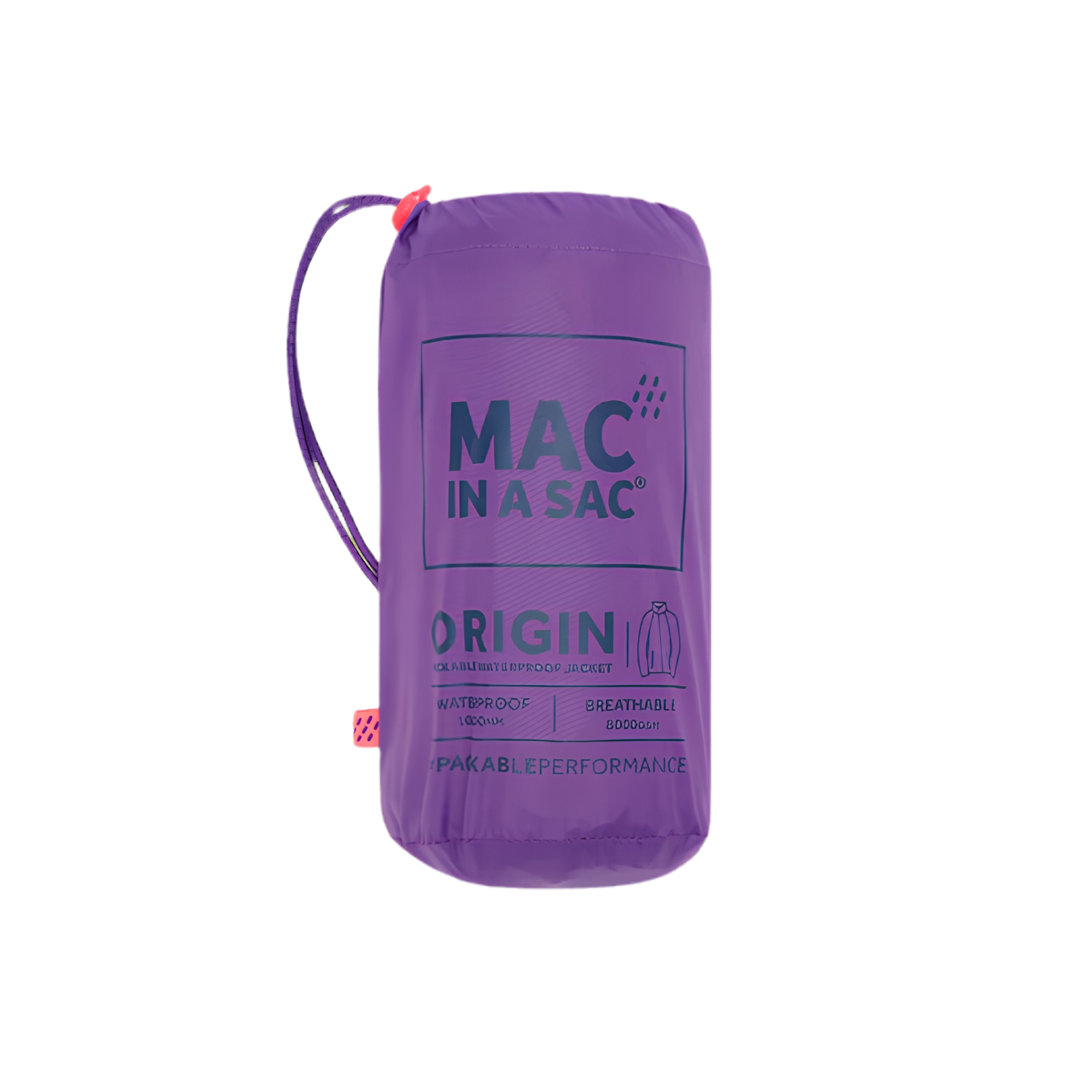 Mac In A Sac Unisex Origin 2 Waterproof Jacket (Purple)