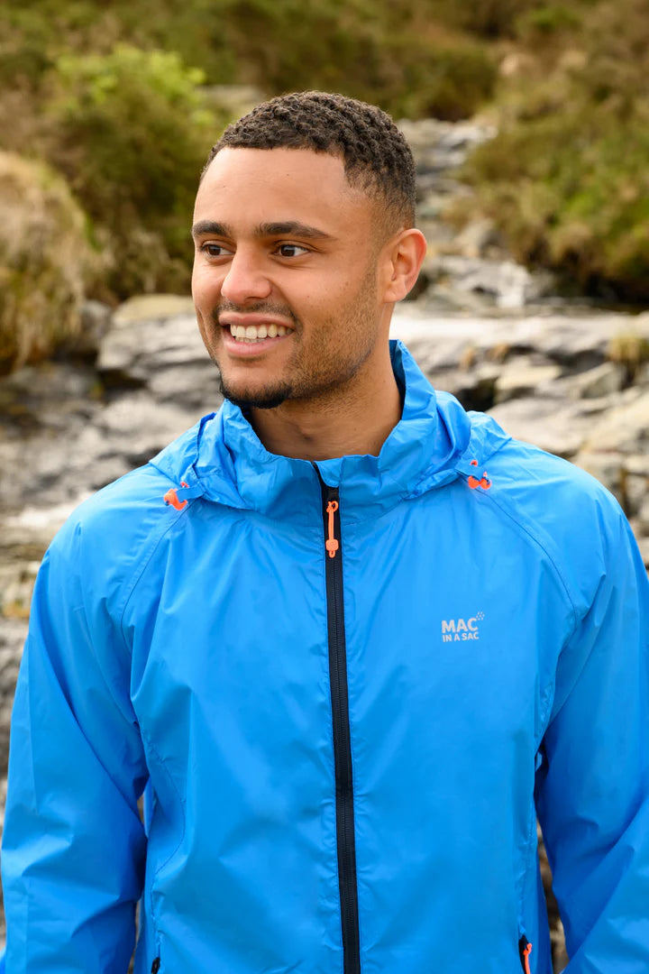 Mac In A Sac Unisex Origin 2 Waterproof Jacket (Ocean)