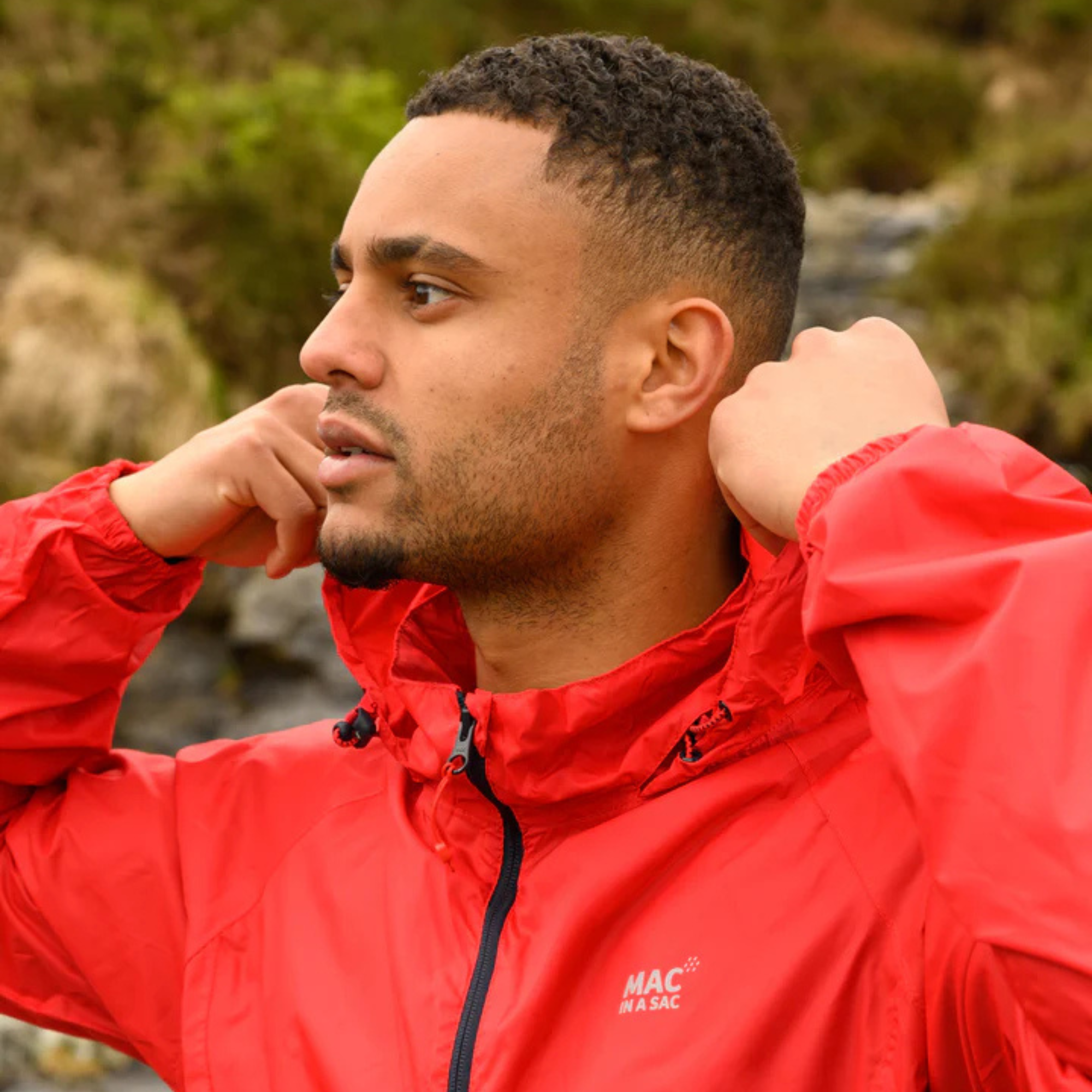 Mac In A Sac Unisex Origin 2 Waterproof Jacket (Red)