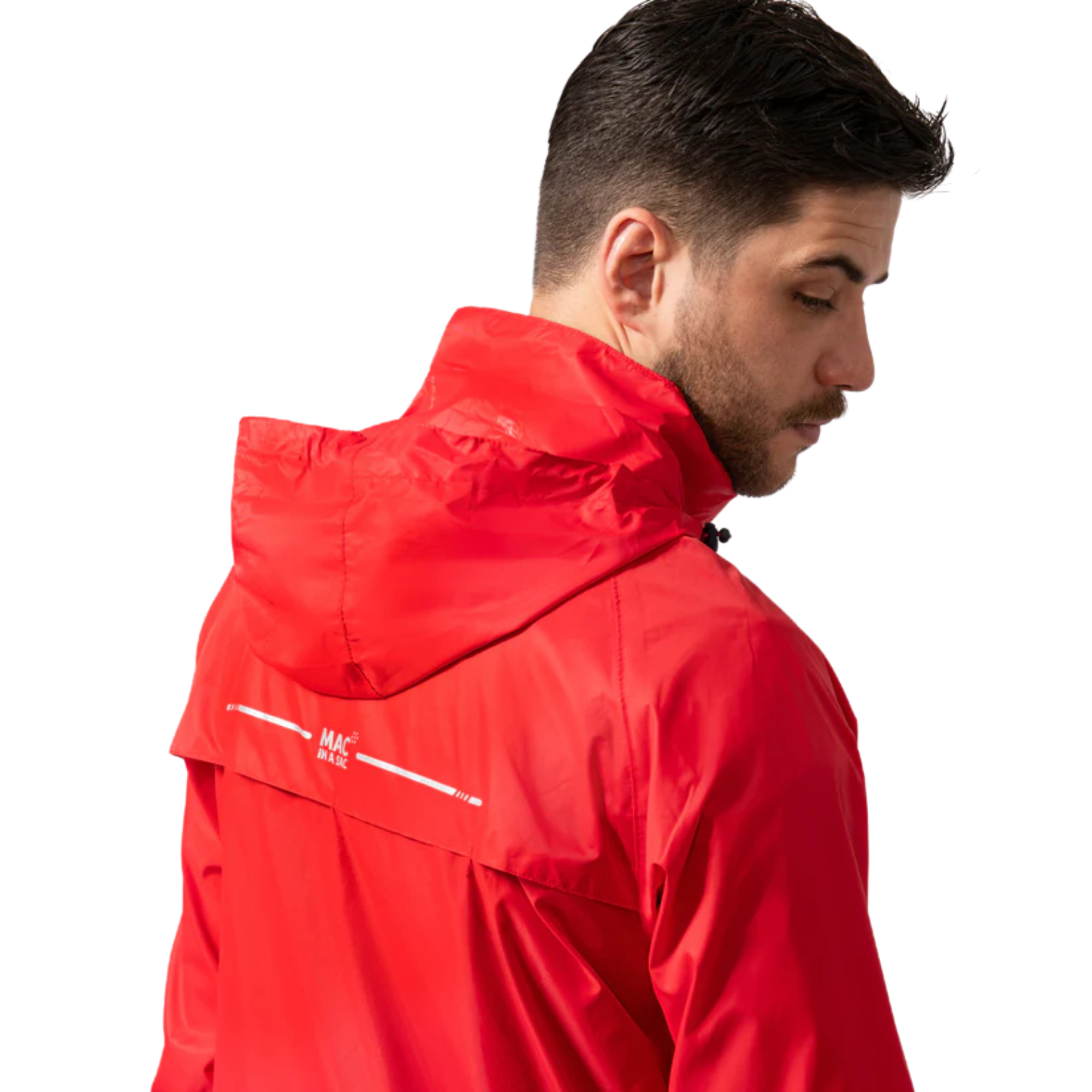 Mac In A Sac Unisex Origin 2 Waterproof Jacket (Red)