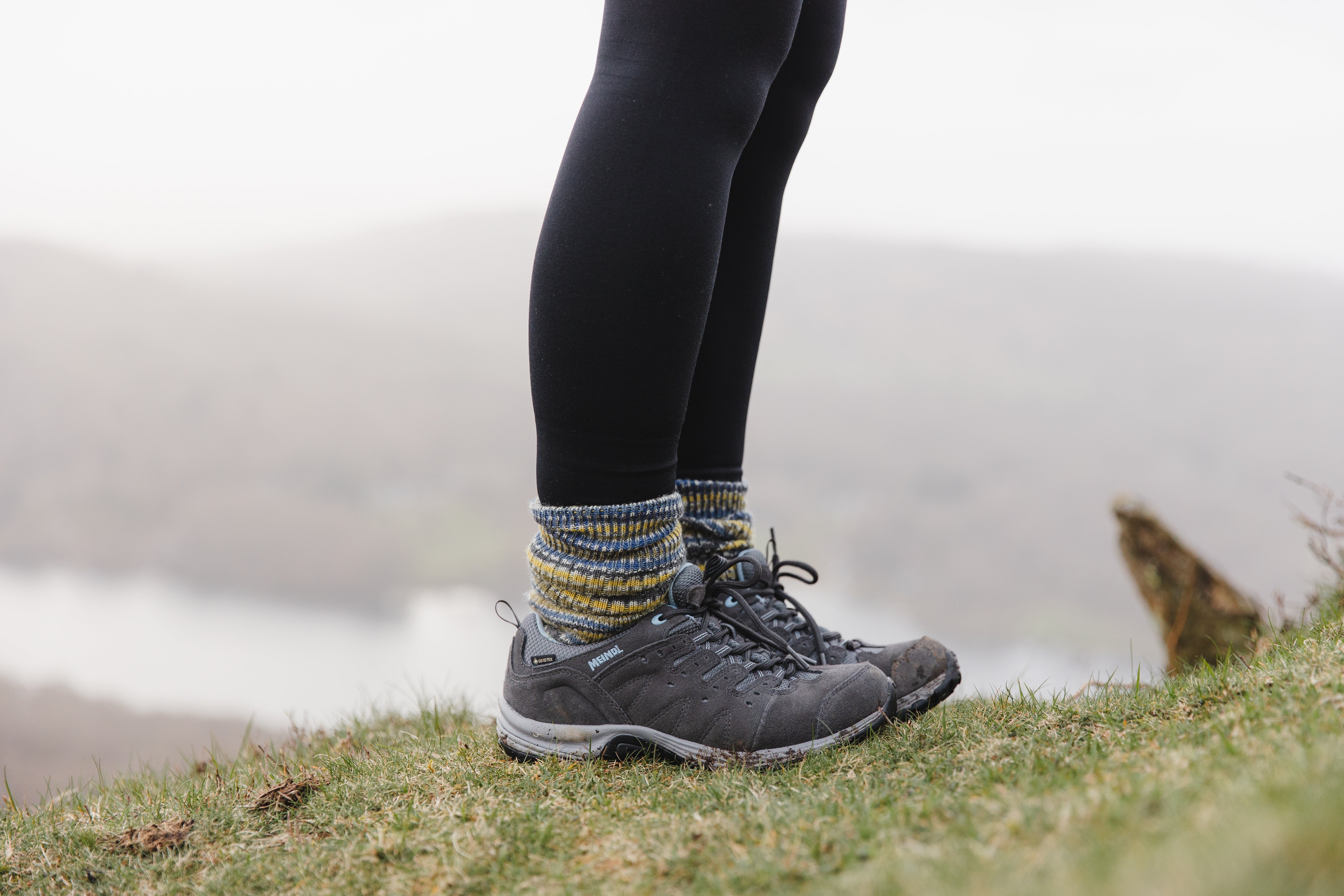Meindl Women's Rapide Gore-Tex Trail Shoes (Anthracite/Azure)