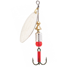 Load image into Gallery viewer, Mepps Aglia Long Spinning Metal Lure (4.5g/Size 1)(Silver)