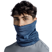 Load image into Gallery viewer, Lightweight Merino Wool Buff (Multistripes Tempest)