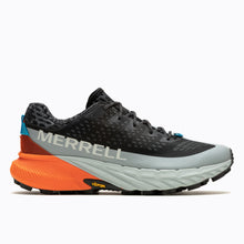 Load image into Gallery viewer, Merrell Mens Agility Peak 5 Trail Running Shoes (Black/Tangerine)
