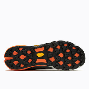 Merrell Mens Agility Peak 5 Trail Running Shoes (Black/Tangerine)